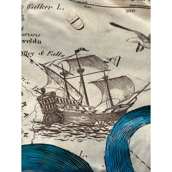 Chaos Monkey Octopus and map print tank size XL - Picture 9 of 11